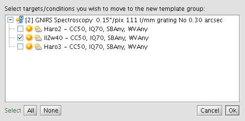 Template Splitting Window