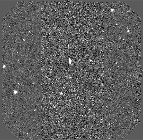 z'-filter science frame after subtraction